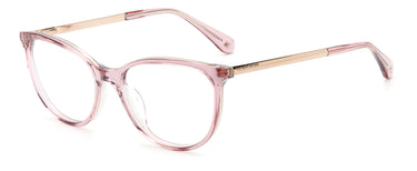 Premium Women Kate Spade Eyeglasses: Kimberlee - Crystal Pink - SpecSMART Eye Clinic (Diagonal View)